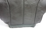 99-02 GMC Sierra 1500 3500 2500 SLT *Driver Bottom Leather Seat Cover Dark Gray* - usautoupholstery