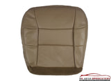 2001 Lincoln Navigator -Driver Side Bottom Replacement LEATHER Seat Cover Tan - usautoupholstery