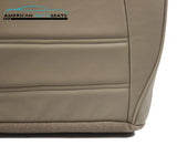 99 00 01 02 03 04 Ford Mustang V6 5-SPEED -Driver Bottom Leather Seat Cover Tan - usautoupholstery