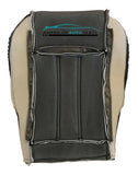 2013 Chrysler Town & Country, Van 4-Door, Driver Bottom Leather Seat Cover-Black