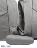 2006 Chevy Silverado -Passenger COMPLETE Replacement Leather Seat Covers GRAY - usautoupholstery