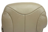 2000 GMC Sierra 1500 HD 2500 HD 3500 SLT Driver Bottom LEATHER Seat Cover TAN - usautoupholstery