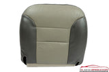 2000 Chevy Tahoe Z71 Heated Seats *Driver Bottom Leather Seat Cover 2-Tone Gray* - usautoupholstery