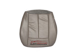 2006-2010 Chrysler 300 200 Driver Side Bottom Leather Seat Cover - Gray - usautoupholstery