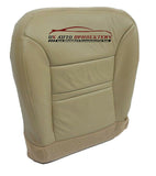 2000 Ford Excursion Limited Driver Bottom Replacement Leather Seat Cover TAN