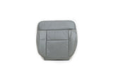 06 07 Ford F-150 Lariat -Driver Side Bottom Replacement Leather Seat Cover Gray- - usautoupholstery