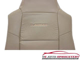 2007 Ford F250 F350 F450 Lariat -Driver Side Leather Lean Back Seat Cover TAN - usautoupholstery