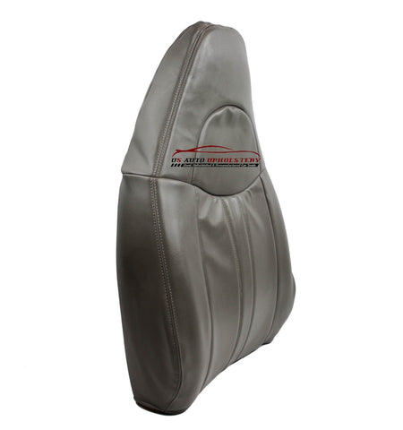 2003-2006 Chevy Express Cargo Van 2500 Driver Lean Back Synthetic Leather Gray - usautoupholstery