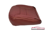 1998 1997 Chevy Suburban 1500 2500 LT LS *Driver Bottom Leather Seat Cover RED* - usautoupholstery