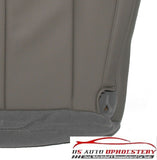2002 Jeep Grand Cherokee Driver Side Bottom Synthetic Leather Seat Cover Gray - usautoupholstery