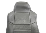 2005 Ford Excursion Limited 6.0L Diesel Driver Lean Back Leather Seat Cover Gray - usautoupholstery