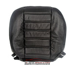 2006 Hummer H2 SUT Duramax Diesel 4X4 *Driver Bottom Leather Seat Cover Black* - usautoupholstery