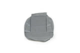 2004-2008 Ford F150 Lariat FX4 4X4 Bucket Driver Bottom Leather Seat Cover Gray - usautoupholstery