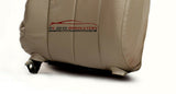 03-07 Chevy 2500HD 4X4 Diesel LT3 Driver Side Lean Back LEATHER Seat Cover Tan - usautoupholstery