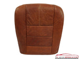 08 09 10 Ford F-350 4x4 Diesel F350 Driver Bottom King Ranch Leather Seat Cover - usautoupholstery