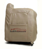 03-07 Chevy 2500HD 4X4 Diesel LT3 Passenger Lean Back LEATHER Seat Cover Tan - usautoupholstery