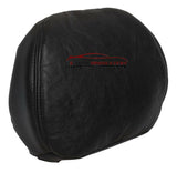 2005 Hummer H2 Head Rest OEM Replacement Leather Cover Black - usautoupholstery