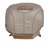 00-02 GMC Yukon SLT Passenger Bottom Replacement LEATHER Seat Cover Shale Tan - usautoupholstery