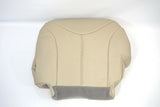 2000 GMC Yukon (SLT, XL, SLE, 4X4, AWD) Driver Bottom Leather Seat Cover In Tan - usautoupholstery