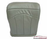 2000 Ford F150 Lariat Lifted Lift Kit Driver Side Bottom Leather Seat Cover GRAY - usautoupholstery