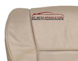 02 Toyota 4Runner SR5 Driver Bottom Perforated Leather Seat Cover Tan - usautoupholstery