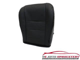 02-07 Ford F250 XLT SPORT 4X4 Diesel Amarillo Black Leather Bottom Seat Cover - usautoupholstery