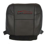 2008 Cadillac Escalade Driver Side Bottom Synthetic Leather Seat Cover Black - usautoupholstery