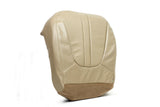 1999 Ford Expedition Eddie Bauer 5.4L Passenger Bottom Leather Seat Cover TAN* - usautoupholstery