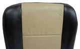 05 Ford Excursion EDDIE BAUER Rims TV CD Leather Driver Bottom Seat Cover 2-TONE - usautoupholstery