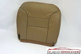 1995 96 97 99 Chevy Silverado K1500 K2500 Driver Bottom Leather Seat Cover Tan