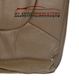 2002 Ford Expedition Eddie Bauer Driver Side Bottom Leather Seat Cover TAN - usautoupholstery