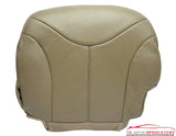 2000 2001 GMC Sierra 1500HD 2500HD SLT Driver Side Bottom LEATHER Seat Cover TAN - usautoupholstery