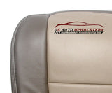 2003 - Ford Excursion EDDIE BAUER Leather Driver Bottom Seat Cover - 2 Tone Tan - usautoupholstery
