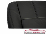 2009 GMC Sierra 3500HD 4x4 z71 Diesel SLT Driver Bottom Leather Seat Cover Black - usautoupholstery