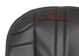 2002-2007 Jeep Grand Cherokee Driver Bottom Vinyl Seat Cover Dark Gray Pattern - usautoupholstery