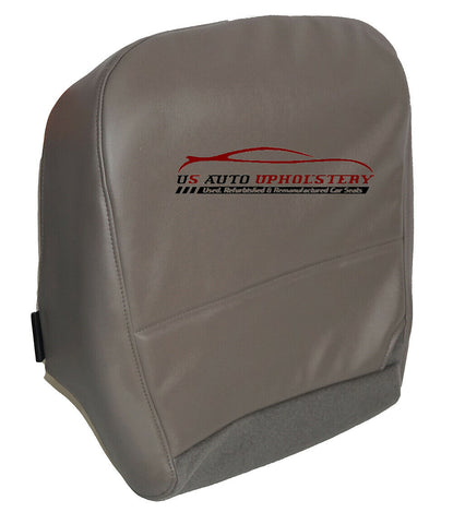 2008 Ford F-350 XL Work Truck Gas Diesel Driver Bottom Vinyl Seat Cover Gray - usautoupholstery