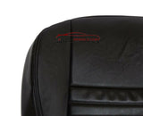 99-04 Mustang GT -Driver Bottom PERFORATED Replacement Leather Seat Cover Black