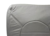 1999 Ford F250 F350 Lariat -Driver Side Bottom Leather Seat Cover Prairie GRAY - usautoupholstery