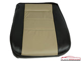 2005 Ford Excursion EDDIE BAUER 2WD 6.0L Diesel Leather Driver Bottom Seat Cover - usautoupholstery
