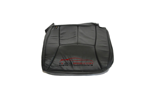 2001 Dodge Ram Driver . Side Bottom Synthetic Leather Seat Cover dark gray - usautoupholstery