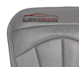 1999 2000 2001 02 Ford F-150 Lariat  F150 Driver Bottom Leather Seat Cover GRAY - usautoupholstery