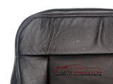 2008 2007 06 Ford F150 Lariat Driver Bottom Perforated Leather Seat Cover Black - usautoupholstery