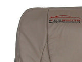 2002 2003 Dodge Ram Laramie Driver Side Bottom Synthetic Leather Seat Cover Gray - usautoupholstery
