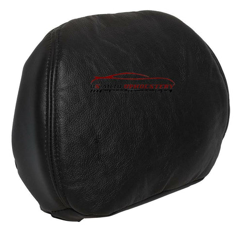 2004 Hummer H2 Head Rest OEM Replacement Leather Cover Black - usautoupholstery