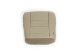 2005-2007 Ford F250 Lariat 4X4 Off-Road -Driver Bottom Leather Seat Cover TAN- - usautoupholstery