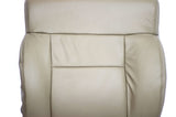 2008 Ford F150 Lariat Driver Side Lean Back Replacement Leather Seat Cover Tan - usautoupholstery