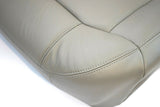 2000, 2001, 2002 GMC Yukon (XL SLT) Driver Side Bottom Leather Seat Cover - Gray - usautoupholstery