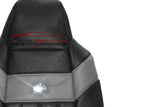 2007 Ford F250 F350 Harley Davidson Driver Lean Back Leather Seat Cover BLACK - usautoupholstery