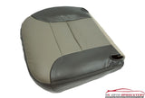 2000 Chevy Tahoe z71 4X4 *Driver Side Bottom Leather Seat Cover 2-Tone Gray* - usautoupholstery