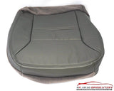 2000 Ford Excursion Limited 7.3L Diesel *Driver Bottom Leather Seat Cover GRAY - usautoupholstery